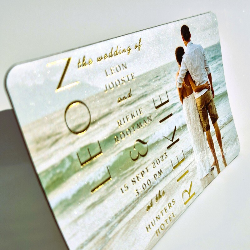 Magnet invitation - 15 x 10cm